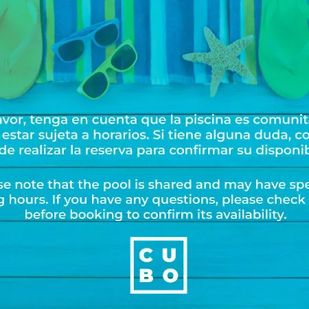 شقة Cubo's Golf & Playa *